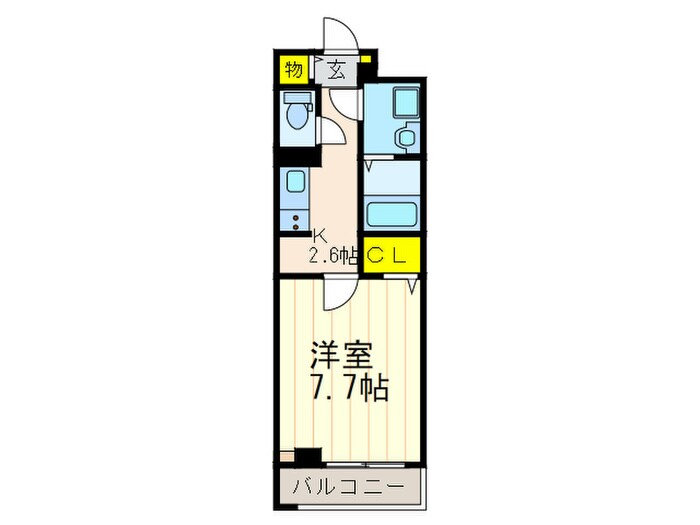 パインオーク Vの物件間取画像