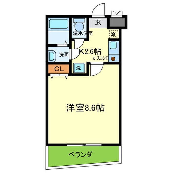 ステラマリスⅠの物件間取画像