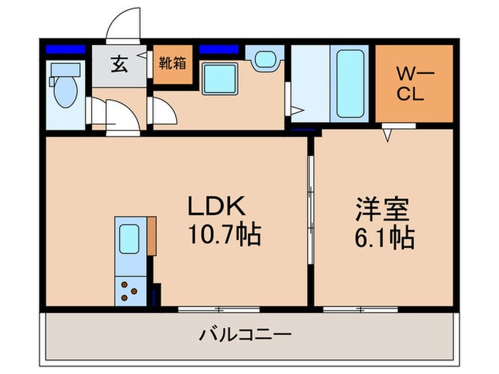 フェアリーⅢの物件間取画像