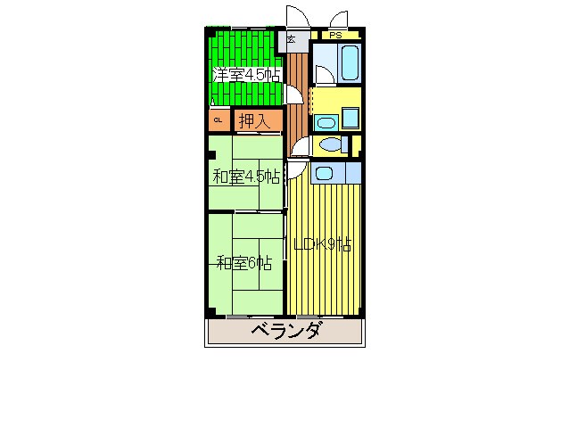 ロビン平野の物件間取画像