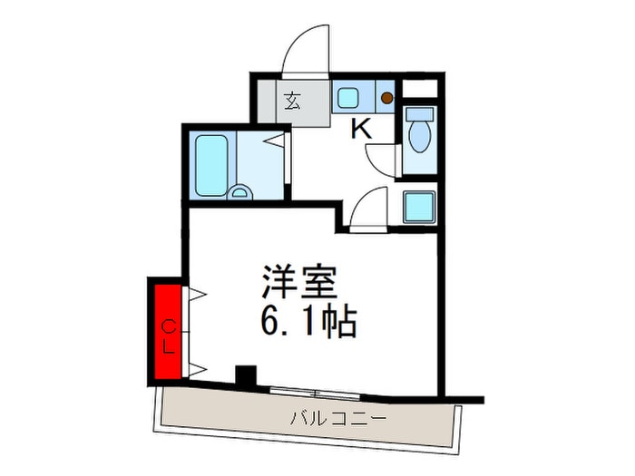 ギャザ－プレイスセントの物件間取画像