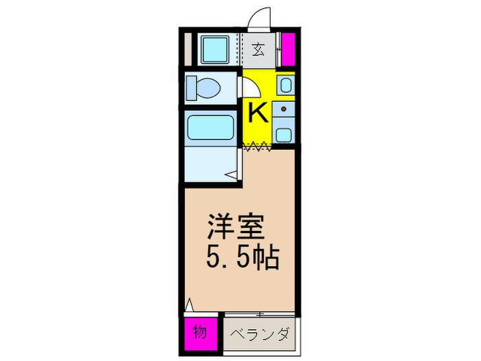 物件間取画像