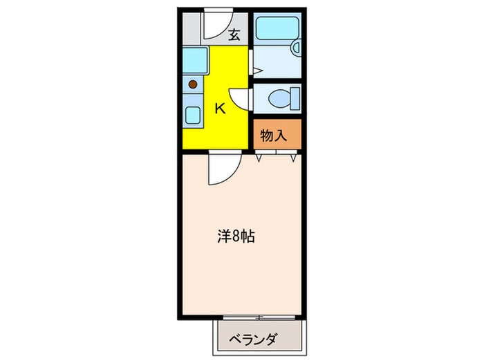 ファースト住吉の物件間取画像