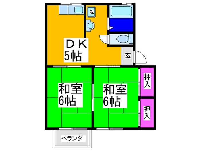 ソファレAの物件間取画像