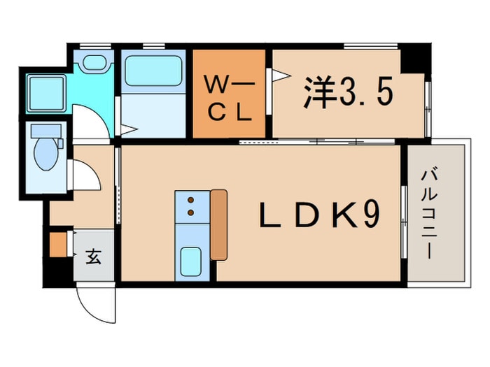 Ks　Court西宮北口の物件間取画像