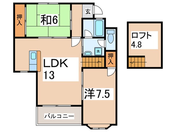 NOAHS　Apartment　Houseの物件間取画像