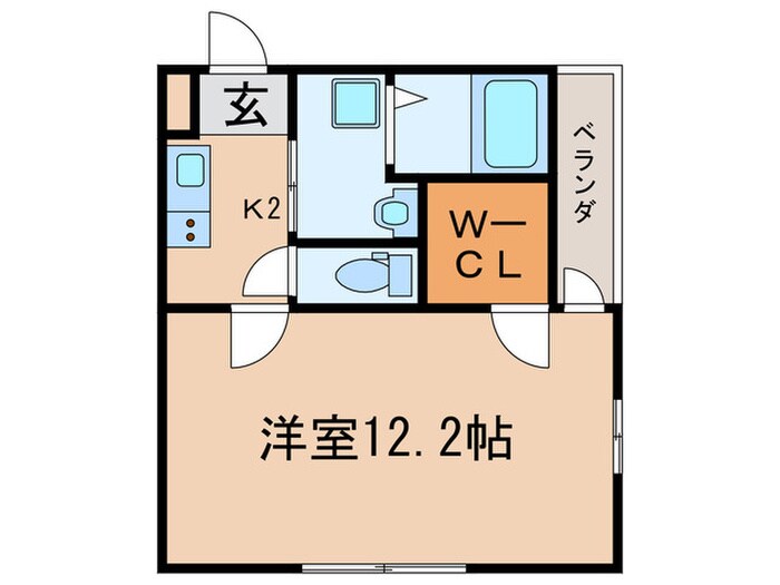 フジパレスあびこの物件間取画像