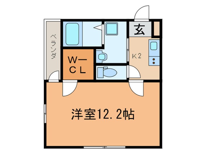 フジパレスあびこの物件間取画像