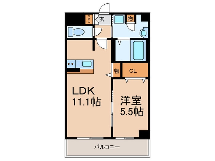 Syan Cubeの物件間取画像