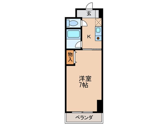 プレステ－ジ桜の宮の物件間取画像