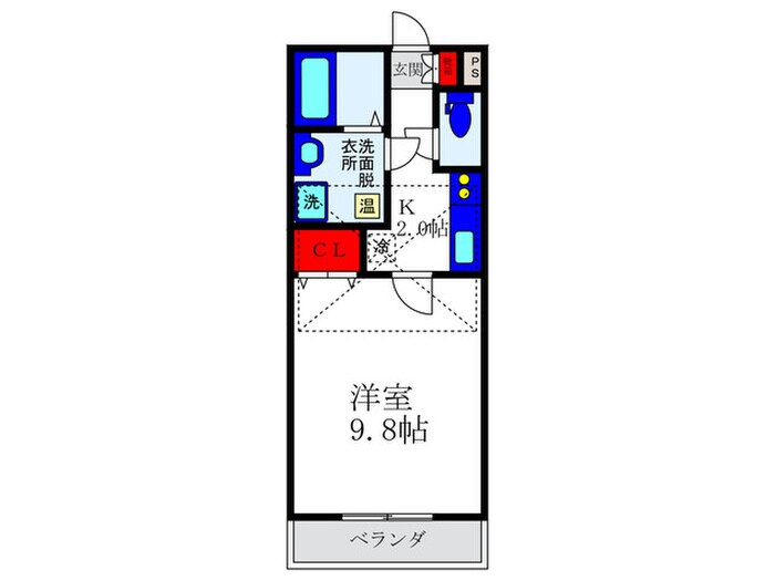 ソルレヴァンテⅡの物件間取画像