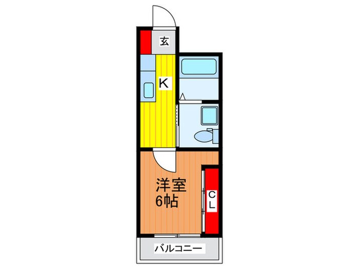 ウッディアベニューの物件間取画像