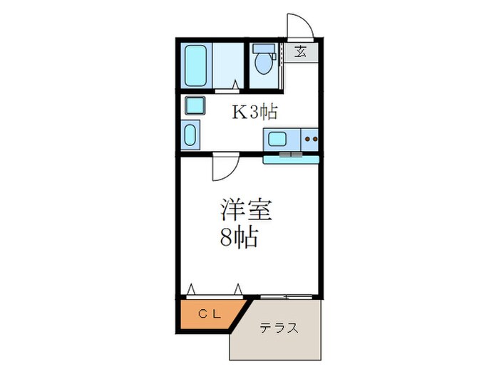 京ＯＨＢＵⅤの物件間取画像