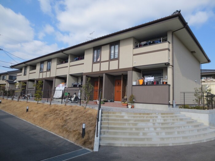 プラシ－ド嵯峨Ⅰの物件外観写真