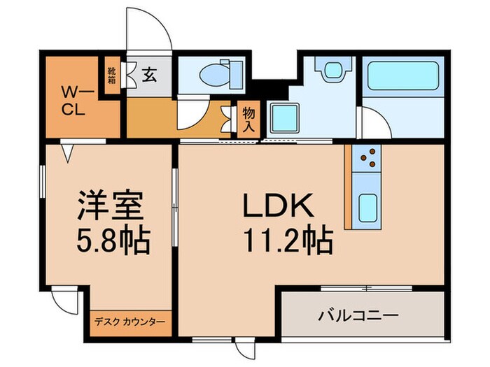 ＨＥＢＥＬ　ＭＡＩＳＯＮ　野江の物件間取画像