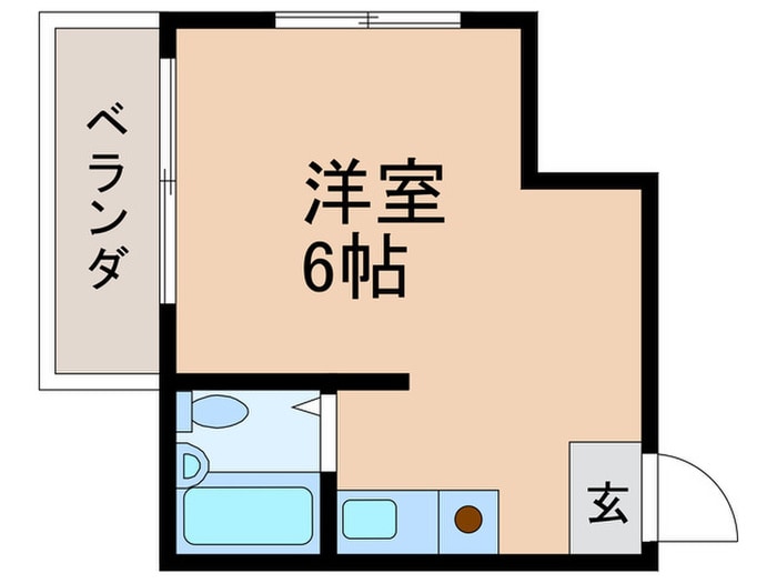 青山ハイツの物件間取画像