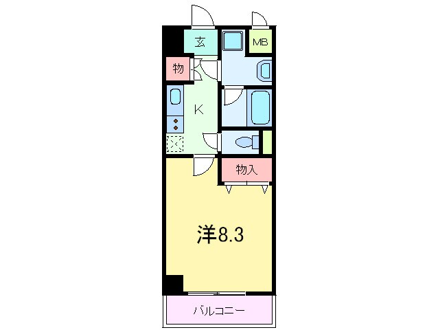 クレイントトヤミチの物件間取画像