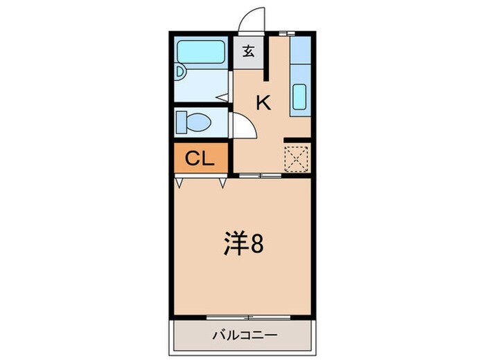 フォレストコートの物件間取画像