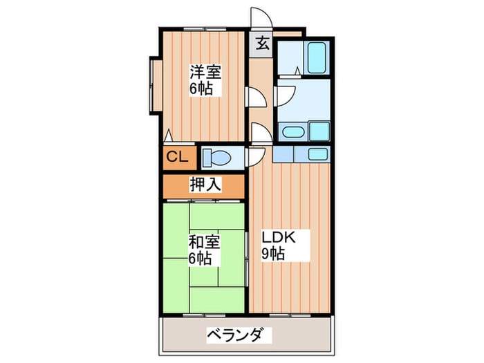 プライムハイムの物件間取画像