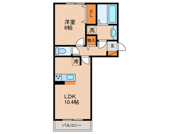 ティーガーデン　レジデンスの物件間取画像