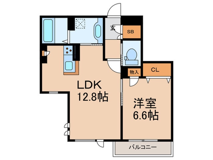 N-CUBEの物件間取画像