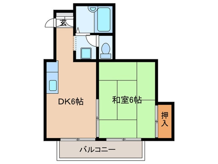 サンフェスタの物件間取画像