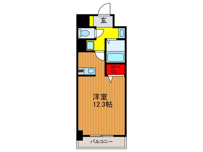 ウッディハウスウエコ－の物件間取画像