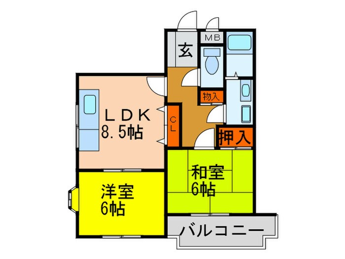 CASAの物件間取画像