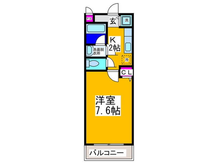 ル・ソワ－ル金岡の物件間取画像