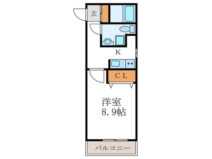 グランドーリアＳＡＩＩＮ高辻の物件間取画像