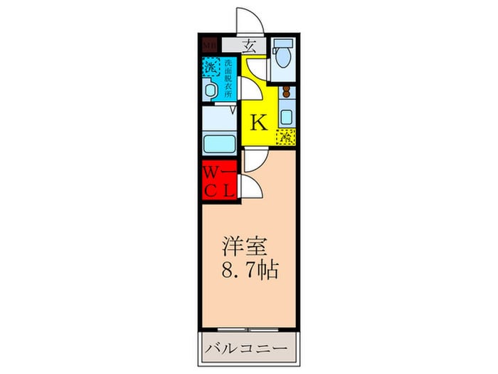 フジパレス吹田イ－ストⅡ番館の物件間取画像