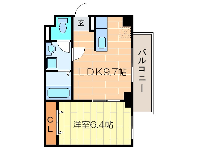 リュストル平野の物件間取画像