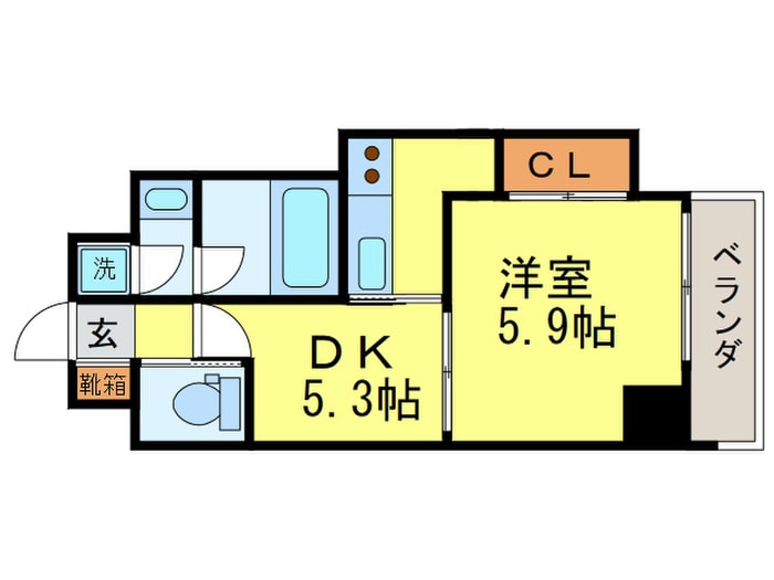 ＧｒａｎｄＥｔｅｒｎａ京都の物件間取画像