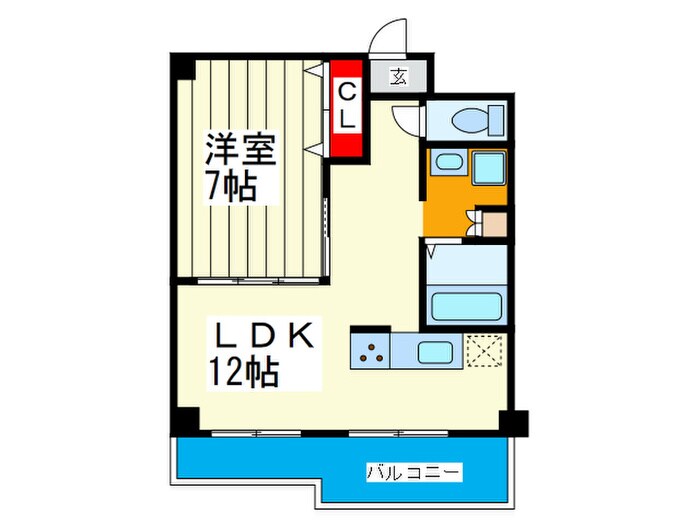 第三西原ハイツの物件間取画像