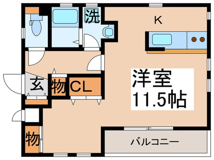 Casa Vientoの物件間取画像