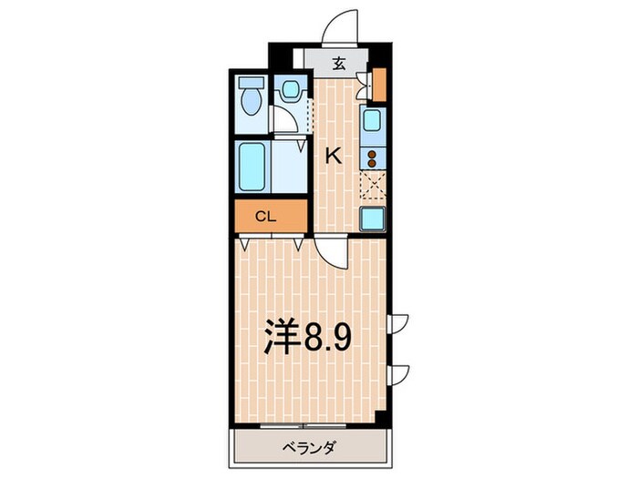 クオリティ夙川の物件間取画像