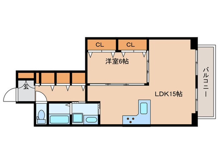 東園田スト－クハイツの物件間取画像