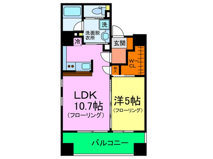 ア－バネックス神戸水木通の物件間取画像