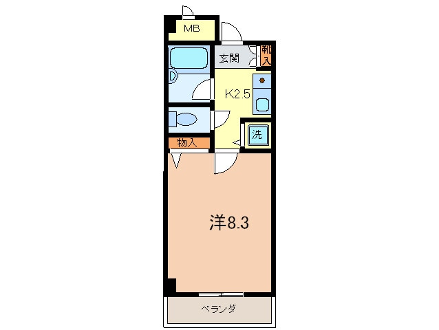 ハピネス　イトウの物件間取画像