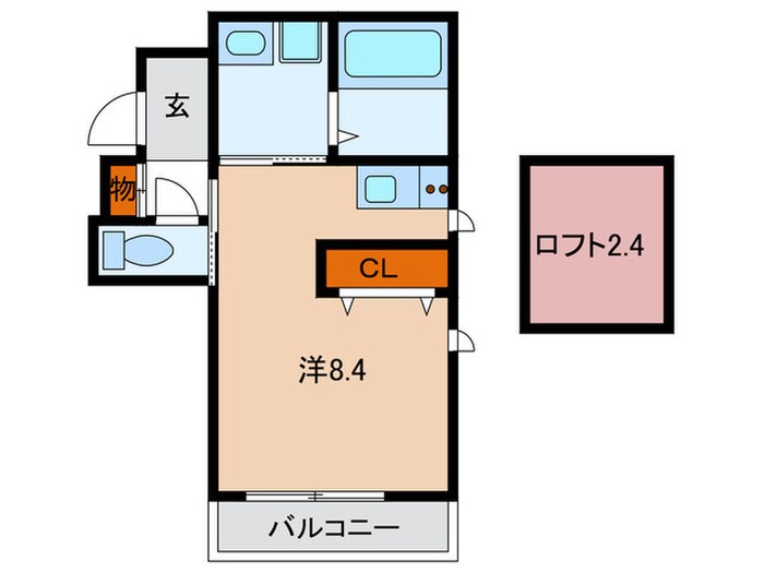 RADIANRESICE観音山の物件間取画像