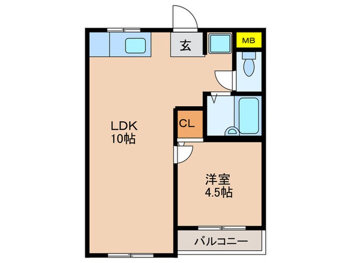 ホーリーライフ福島の物件間取画像