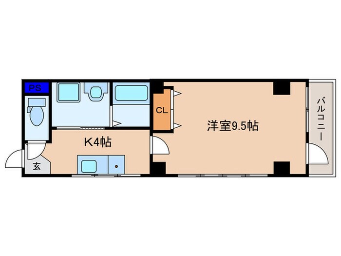 末広ビルの物件間取画像