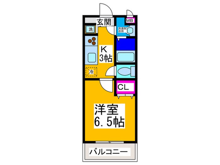 シャルマンフジもずウエストの物件間取画像