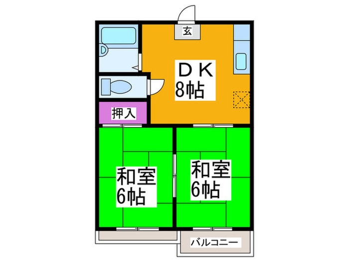 スタイルハイツの物件間取画像