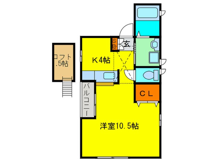 ネオシャイン豊中の物件間取画像