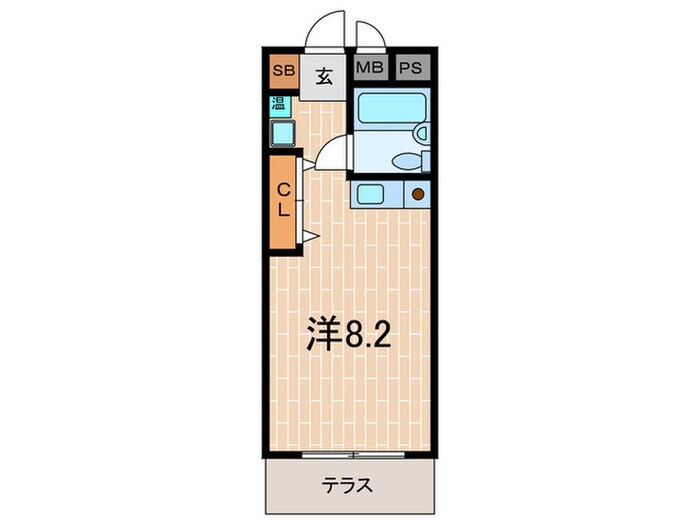 第２赤松コーポの物件間取画像