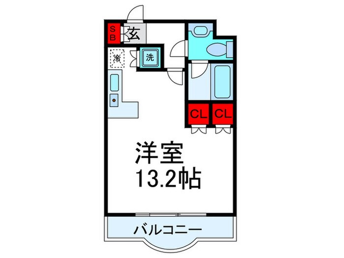 エデラカ－サの物件間取画像