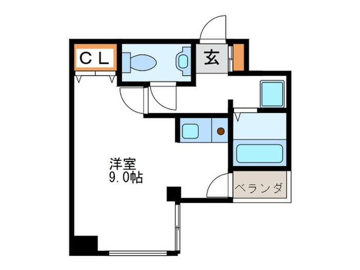 フェリーチェ本町ＥＳＴの物件間取画像