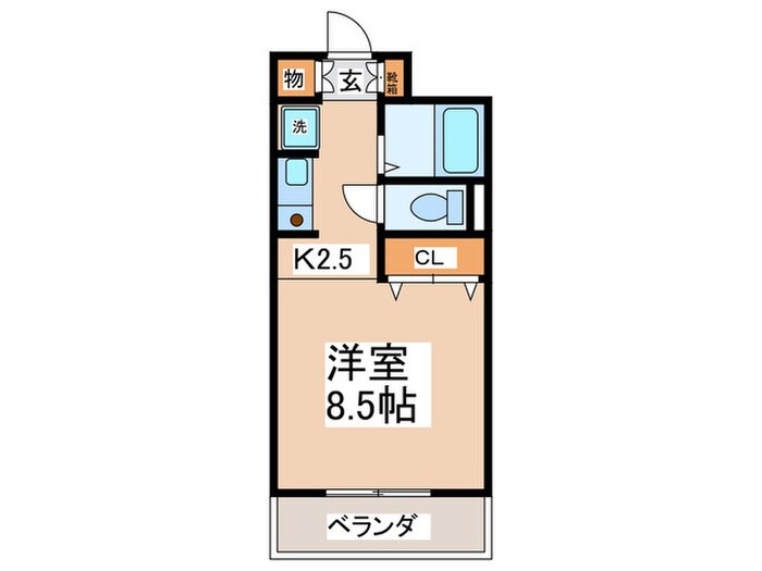 グランコ－トＢ棟の物件間取画像