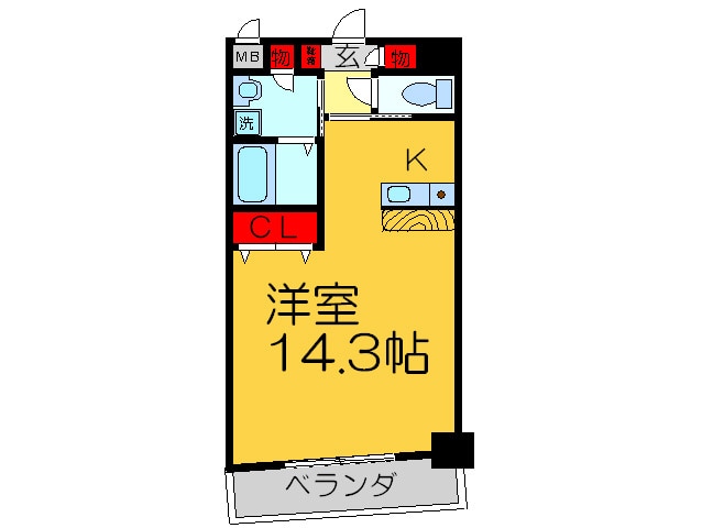 ビバス茨木の物件間取画像